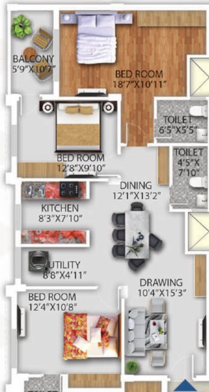 navya residency Floor Plan Floor Plan