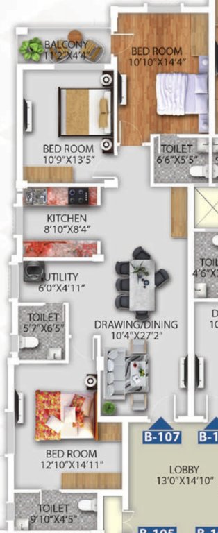 navya residency Floor Plan Floor Plan