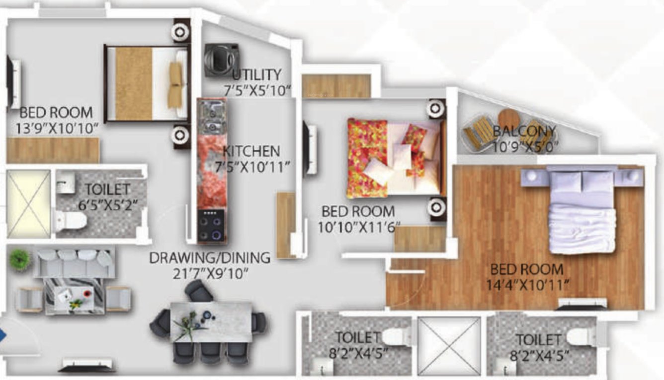 navya residency Floor Plan Floor Plan