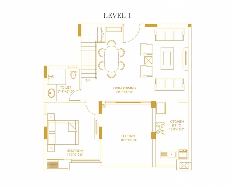  the levelz Floor Plan Lower Level Duplex Plan