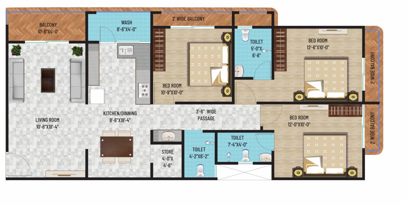 Floor Plan shree siddheshwaray platinum Floor Plan Floor Plan