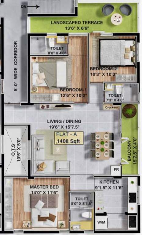  acanthus Floor Plan Floor Plan