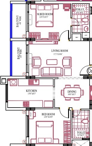 mandara excellency Floor Plan Floor Plan