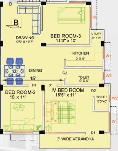  sant-milan-housing-co-operative-society Floor Plan Floor Plan