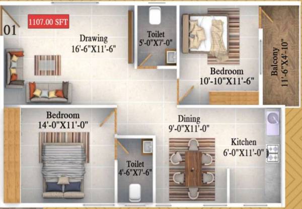  kamadhenu-enclave Floor Plan Floor Plan