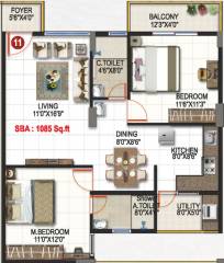 krishnaa-divine Floor Plan Floor Plan