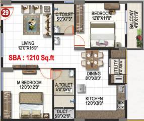  krishnaa-divine Floor Plan Floor Plan
