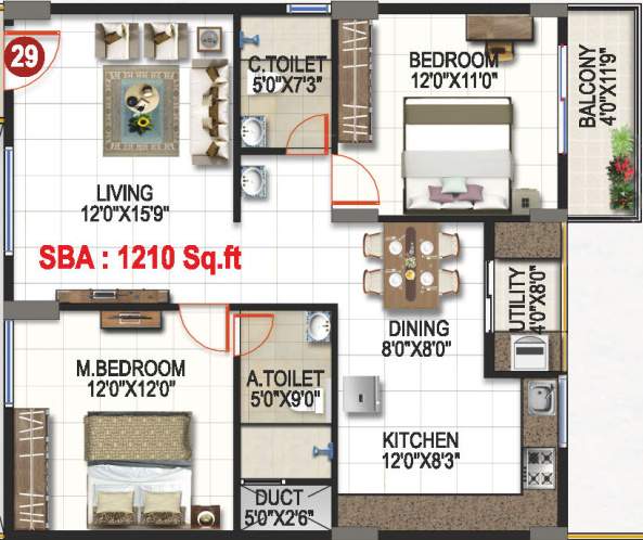  krishnaa divine Floor Plan Floor Plan