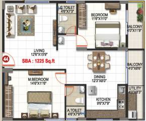  krishnaa-divine Floor Plan Floor Plan