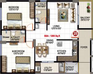  krishnaa-divine Floor Plan Floor Plan