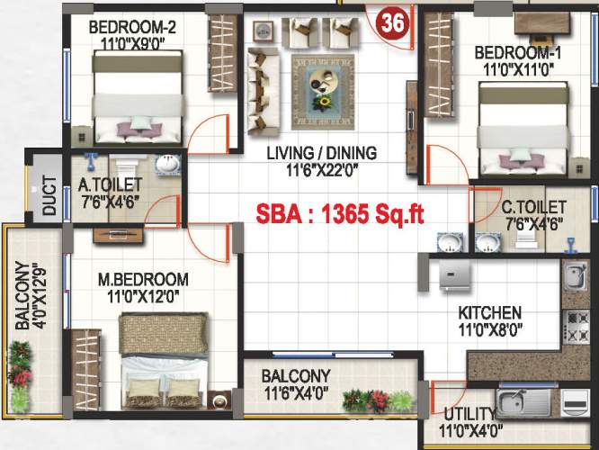  krishnaa divine Floor Plan Floor Plan