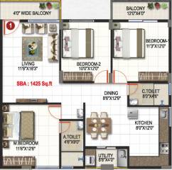  krishnaa-divine Floor Plan Floor Plan