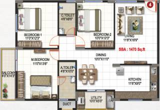  krishnaa-divine Floor Plan Floor Plan