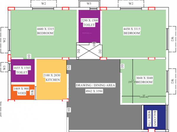  rainbow-chs Floor Plan Floor Plan