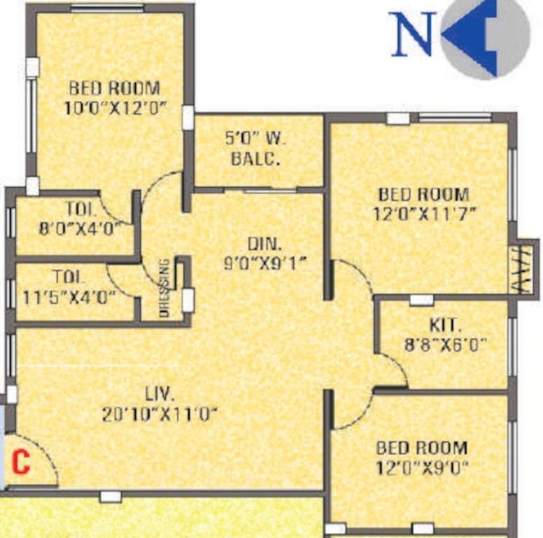  baibhab apartment Floor Plan Floor Plan
