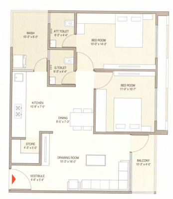  residency Floor Plan Floor Plan