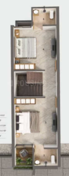  shivdhara swarnim Floor Plan First Floor Plan