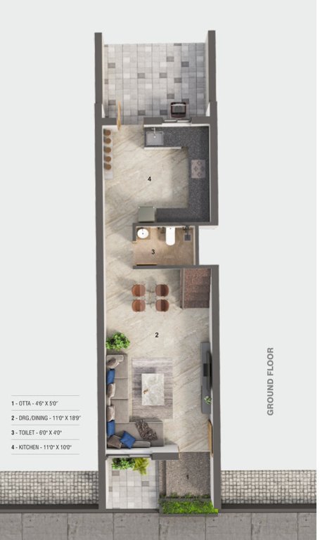  shivdhara swarnim Floor Plan Ground Floor Plan