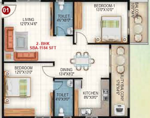  sandalwoods Floor Plan Floor Plan