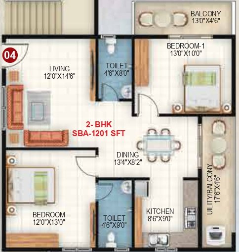  sandalwoods Floor Plan Floor Plan
