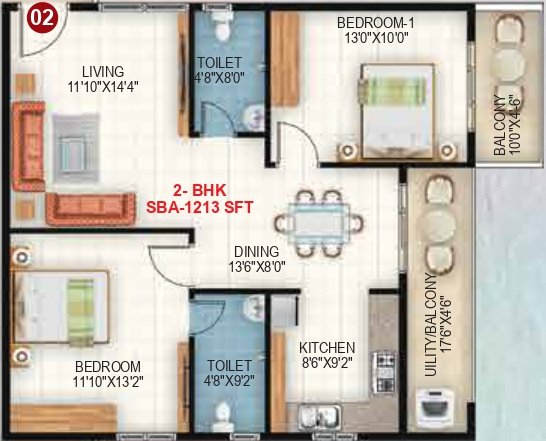  sandalwoods Floor Plan Floor Plan