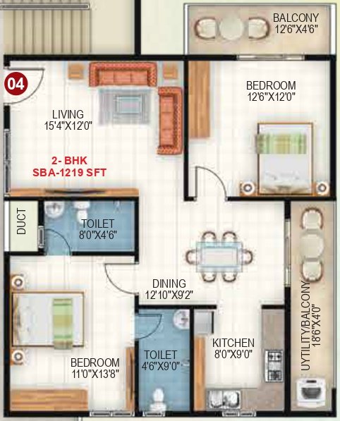  sandalwoods Floor Plan Floor Plan