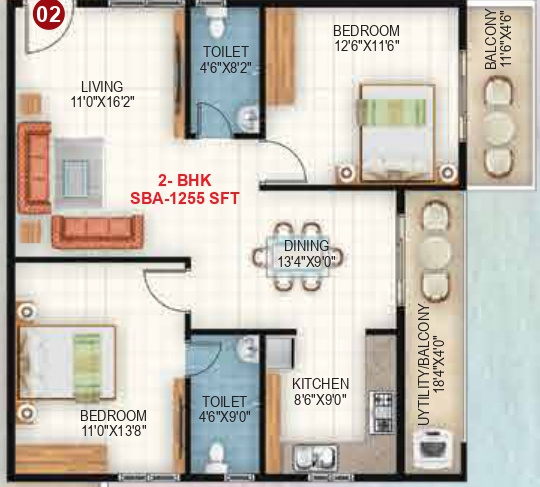  sandalwoods Floor Plan Floor Plan