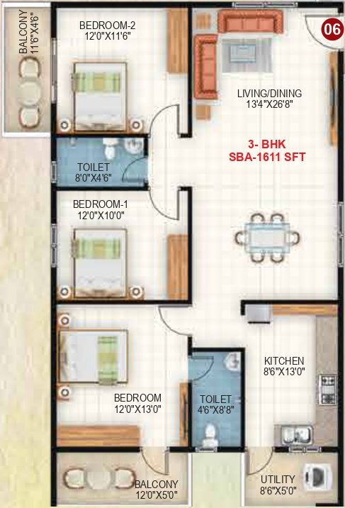  sandalwoods Floor Plan Floor Plan