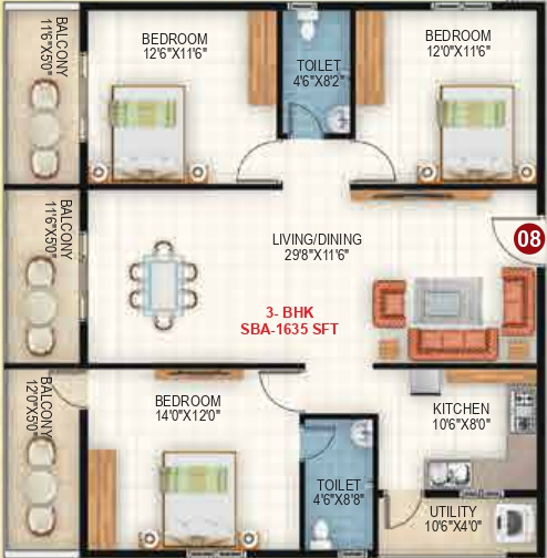  sandalwoods Floor Plan Floor Plan