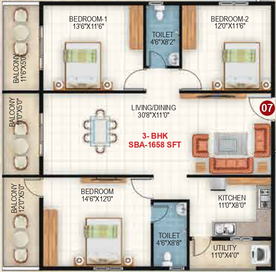  sandalwoods Floor Plan Floor Plan