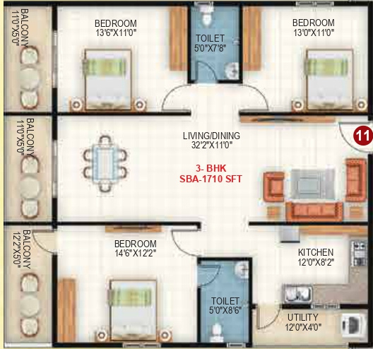  sandalwoods Floor Plan Floor Plan