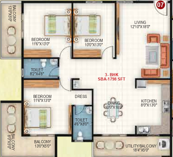  sandalwoods Floor Plan Floor Plan