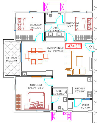 Floor Plan gautami heights Floor Plan Floor Plan