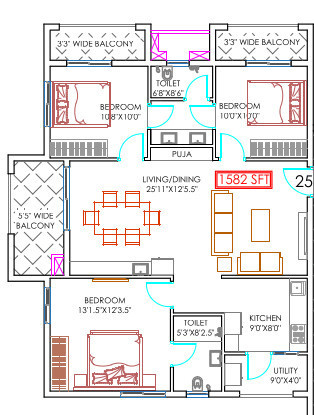 Floor Plan gautami heights Floor Plan Floor Plan
