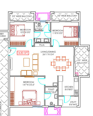 Floor Plan gautami heights Floor Plan Floor Plan