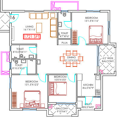 Floor Plan gautami heights Floor Plan Floor Plan