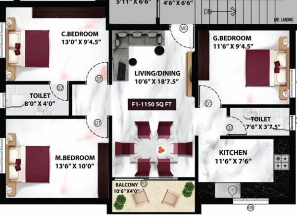  vicci Floor Plan Floor Plan