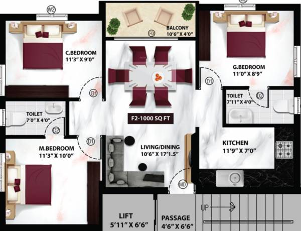  vicci Floor Plan Floor Plan