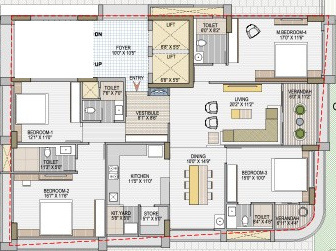  abhishek-apartments Floor Plan Floor Plan