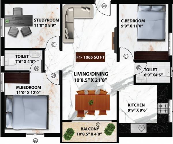  venita Floor Plan Floor Plan