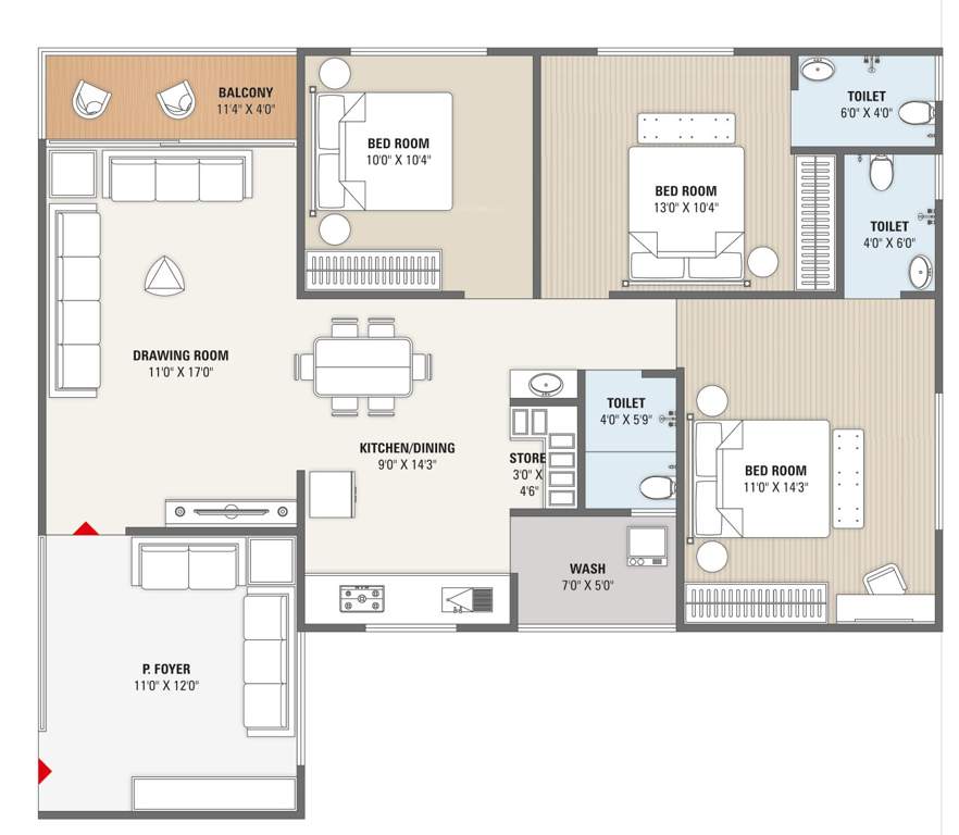  revanta fortune Floor Plan Floor Plan
