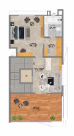 Second Floor Plan life-republic-sector-r17a-17a-avenue-sound-of-soul-phase-i Floor Plan Second Floor Plan