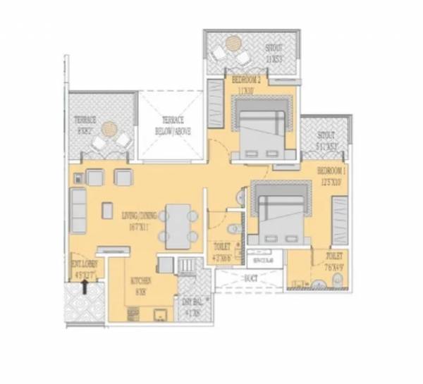  sun-city-ambegaon-phase-iii Floor Plan Floor Plan