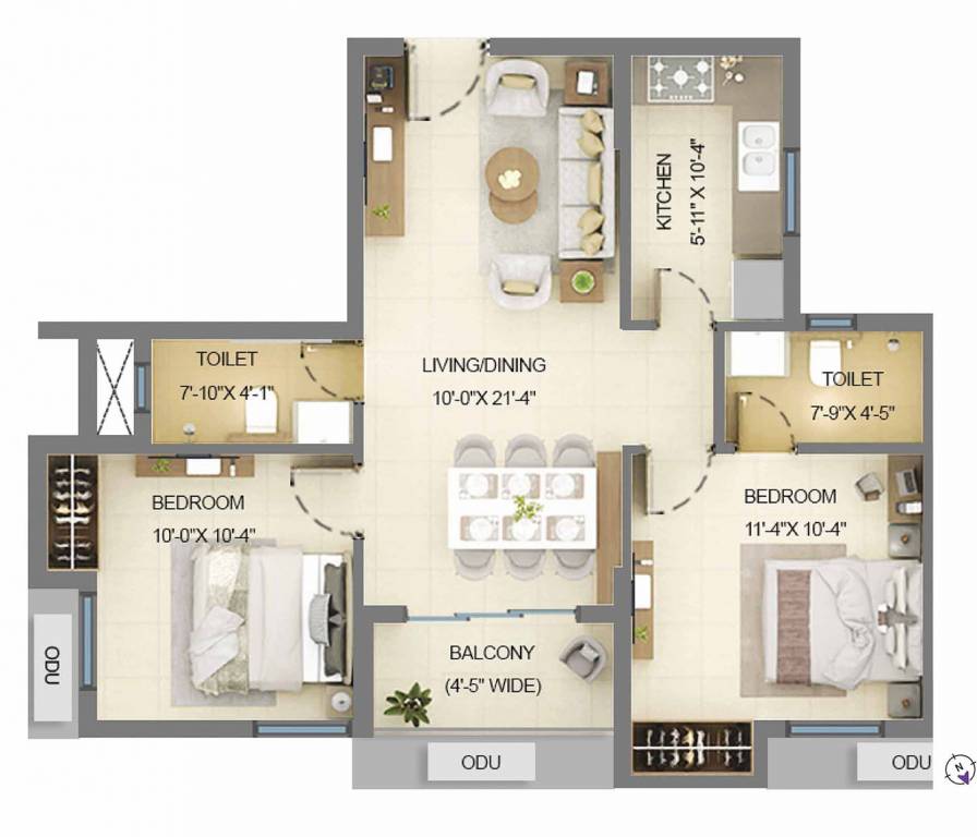  serenia phase i Floor Plan Floor Plan