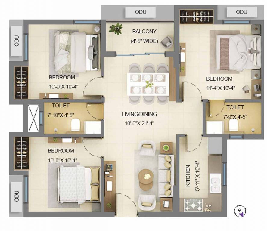  serenia phase i Floor Plan Floor Plan