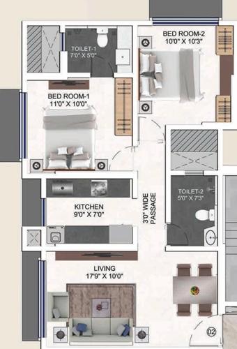  mantri-our-home Floor Plan Floor Plan