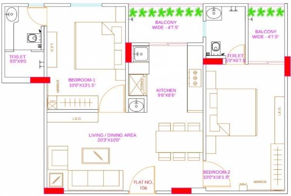  the-pearl-avenue Floor Plan Floor Plan