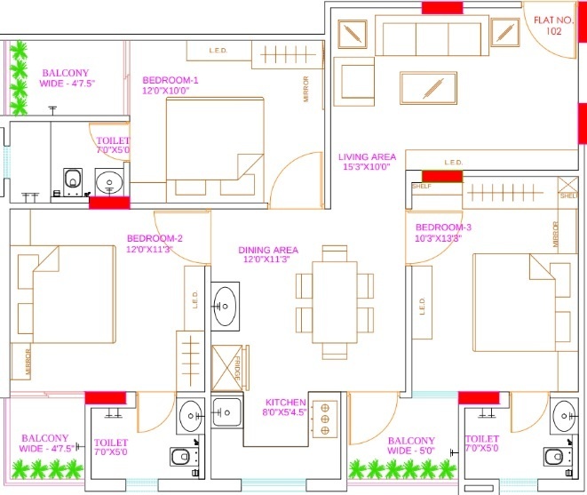 Floor Plan the pearl avenue Floor Plan Floor Plan