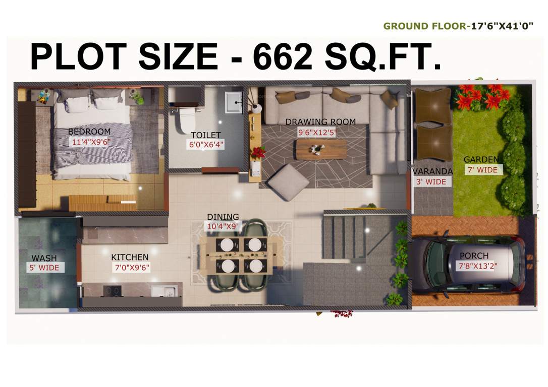 prime avenue Floor Plan Ground Floor Plan