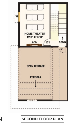  bhu sattva Floor Plan Second Floor Plan